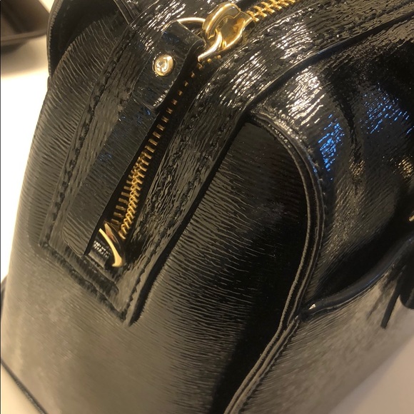 Kate Spade ♠️ patent black bow bag - Picture 5 of 7
